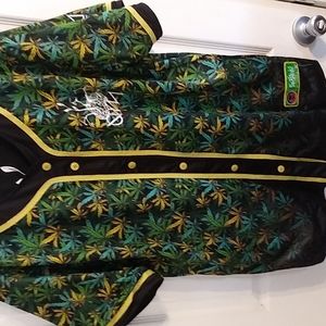 Men's Reversible Baseball Jersey XL White Night